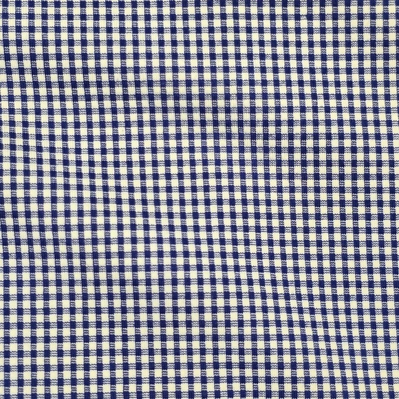 Mizzen Main Shirt Mens‎ XL Blue Check Spinnaker Trim Fit Stretch Long Sleeve - Picture 5 of 12